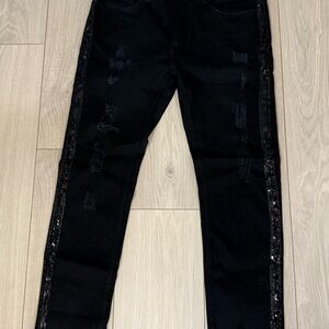 Zara Black Denim Pants